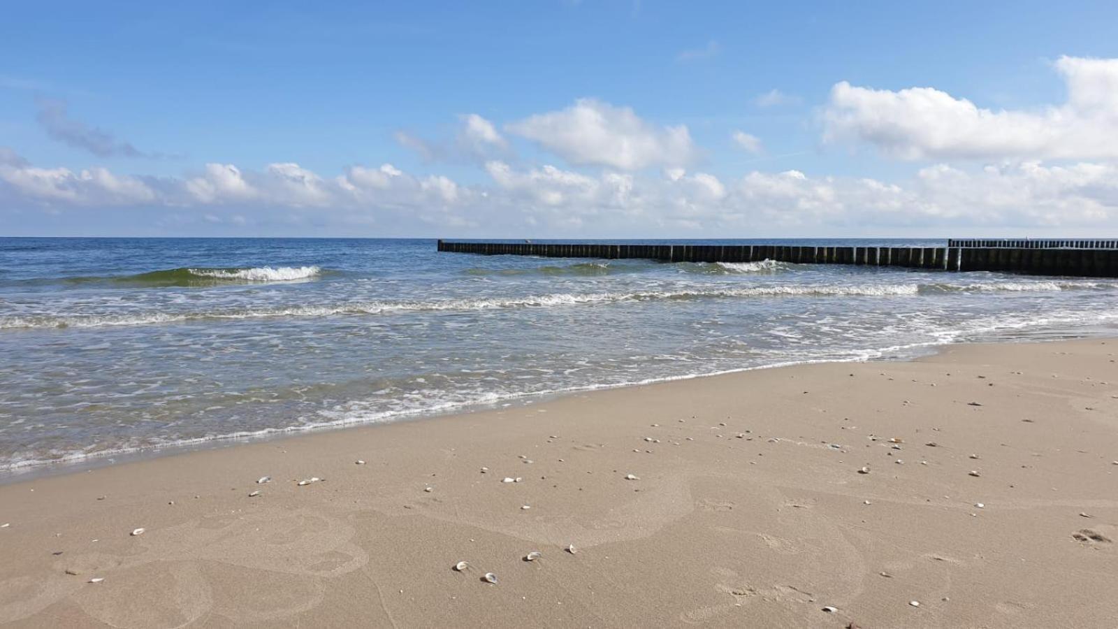 צמפין "Ab Zum Strand" Ferienwohnung Mit Balkon מראה חיצוני תמונה